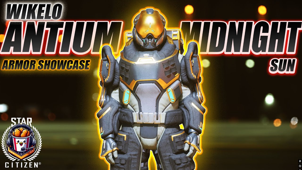 Antium Midnight Sun Armor Showcase - Star Citizen 4.6