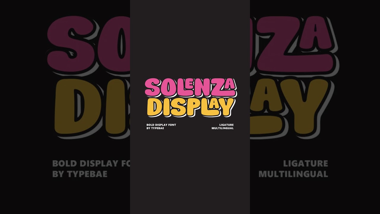 Free Fun Bubble Fonts for Playful Designs 