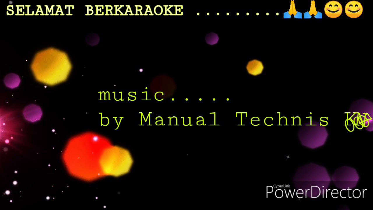 Karaoke Melayu Fatwa Pujangga - Technis KN 7000 Lirik video