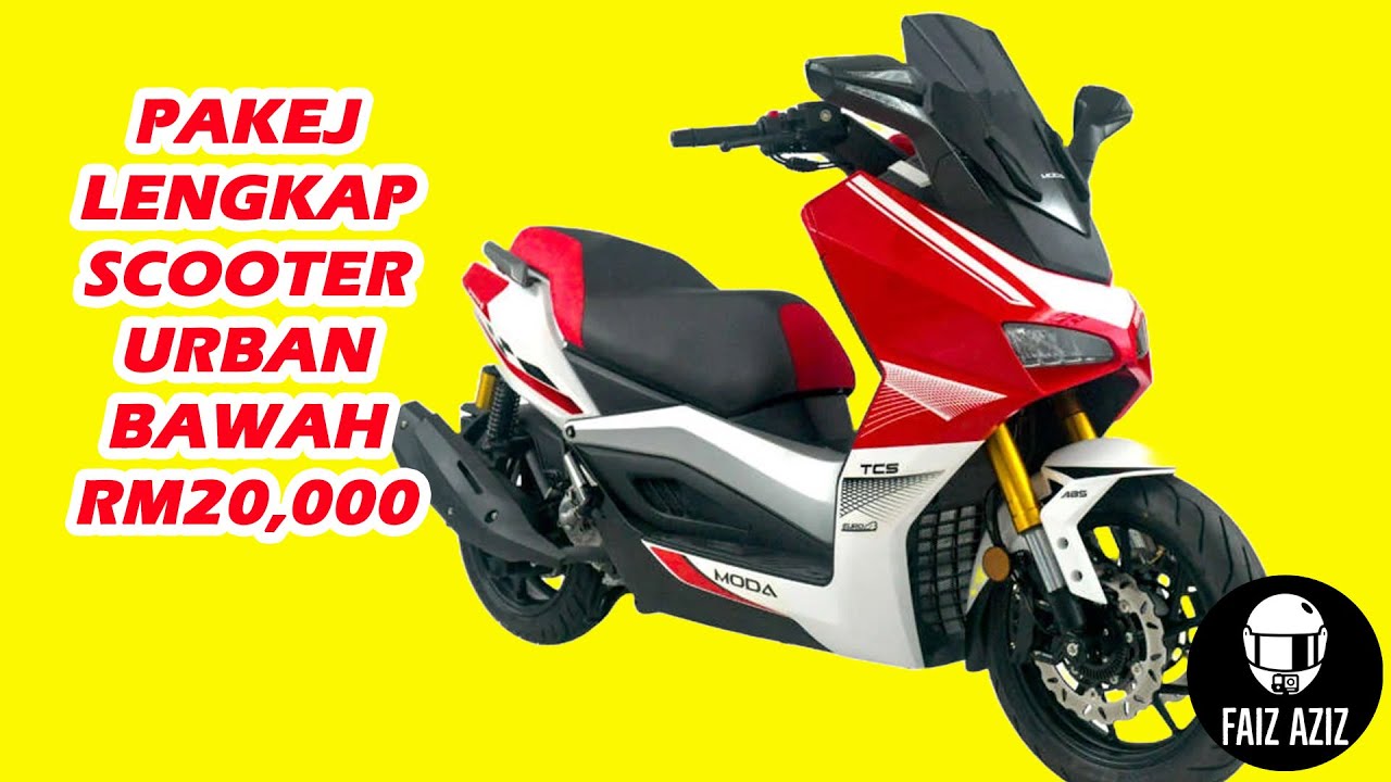 Scooter Moda Sporter S Bawah RM20,000 Vlog E592