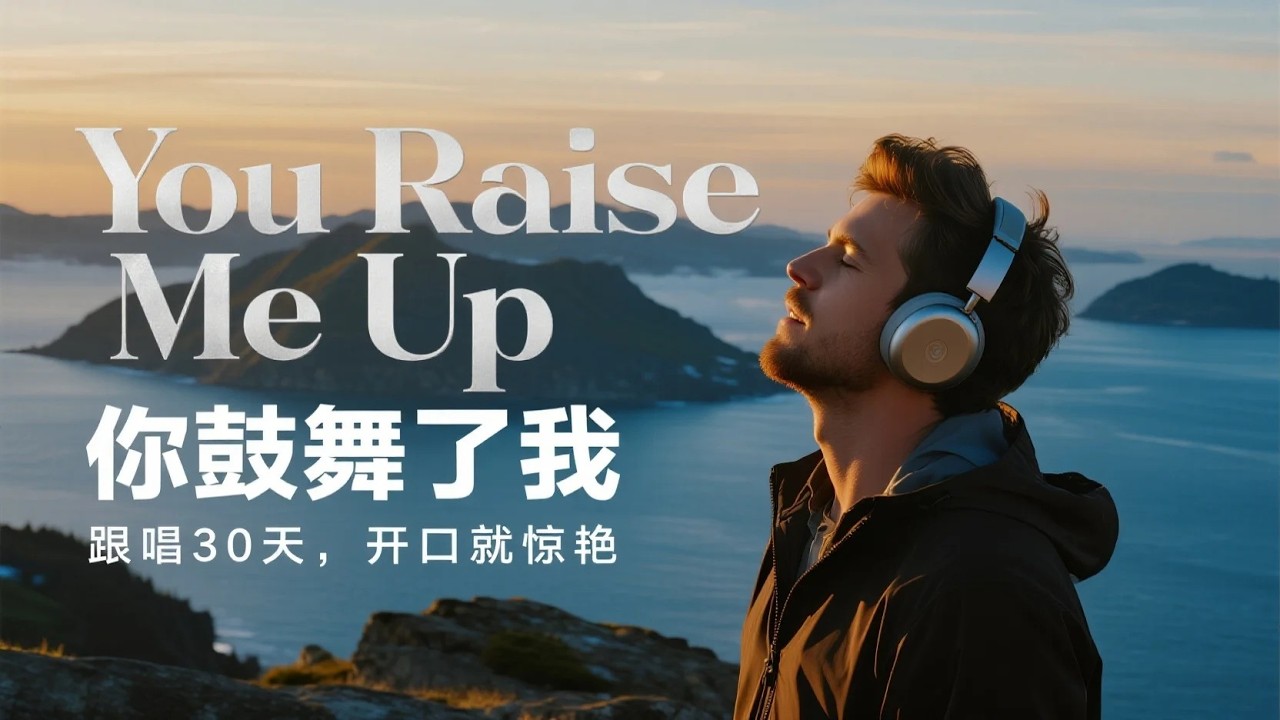 拯救靈魂的金曲！《You rise me up》逐句教唱。