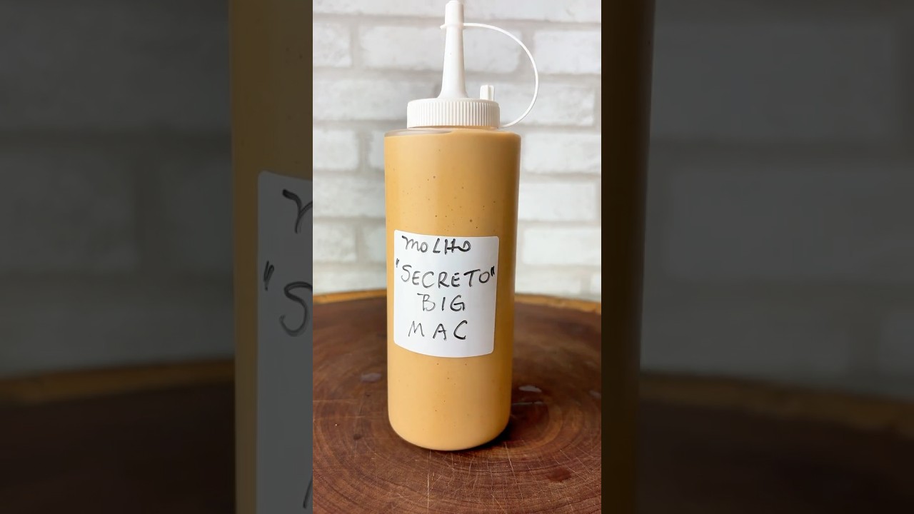 Como fazer o Molho do Big Mac! #receitas #bigmac #bigmacsauce #hamburguer #mcdonalds #burger