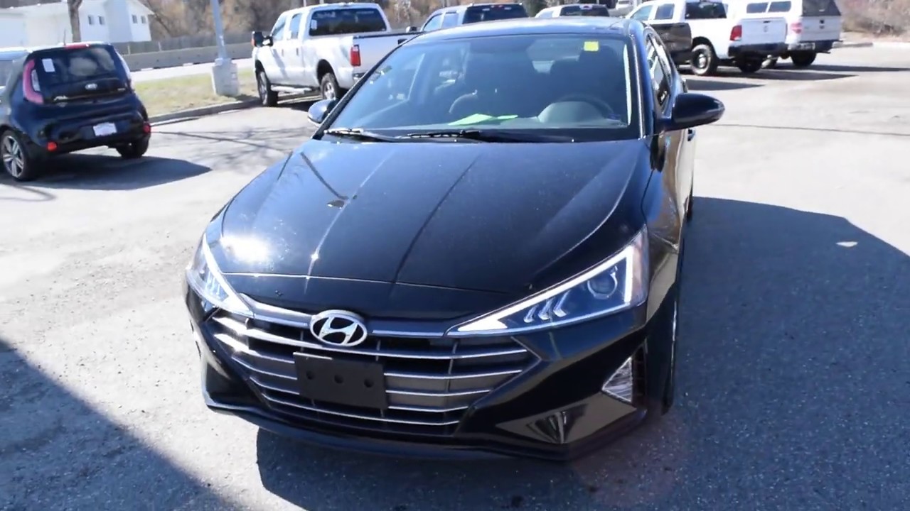 2019 Space Black Elantra