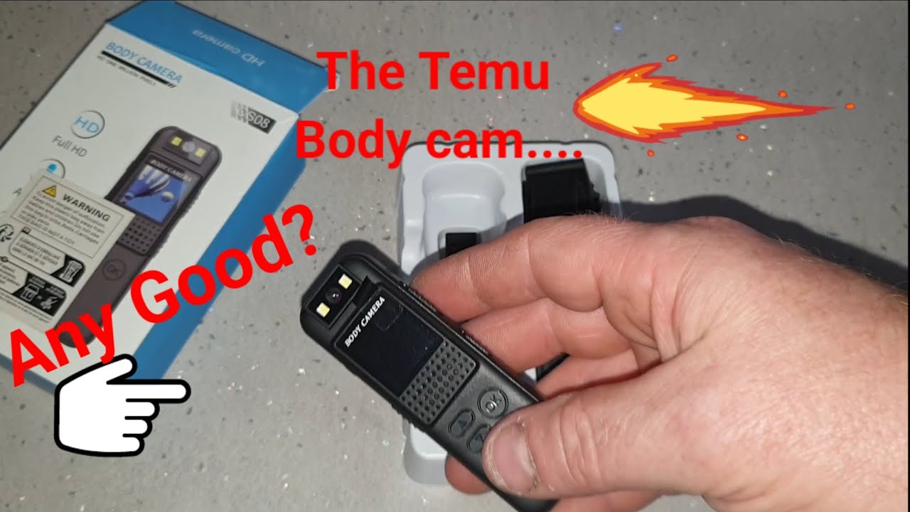 The £24 Temu body cam....Any Good for stealth camping?