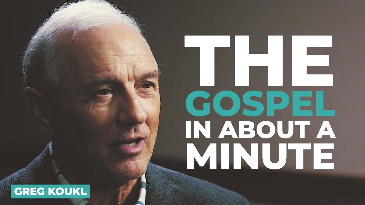 The Gospel in About a Minute with Greg Koukl