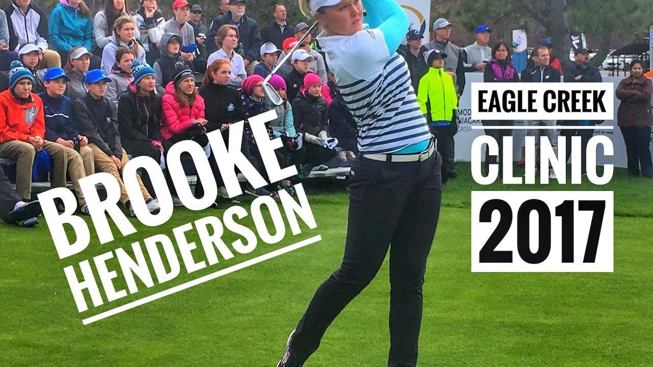 Brooke Henderson Clinic - Eagle Creek GC 2017