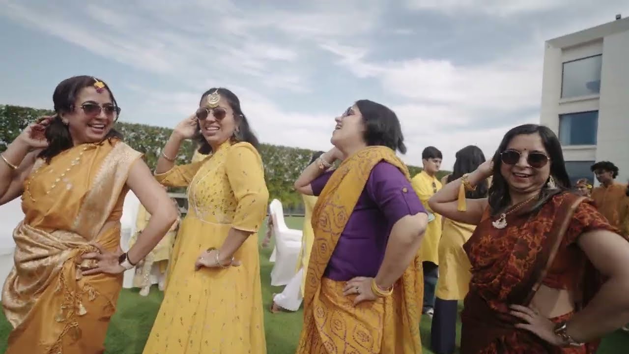 Golden Jubilee Celebration Meena - Rakesh - 02 - Haldi Ceremony