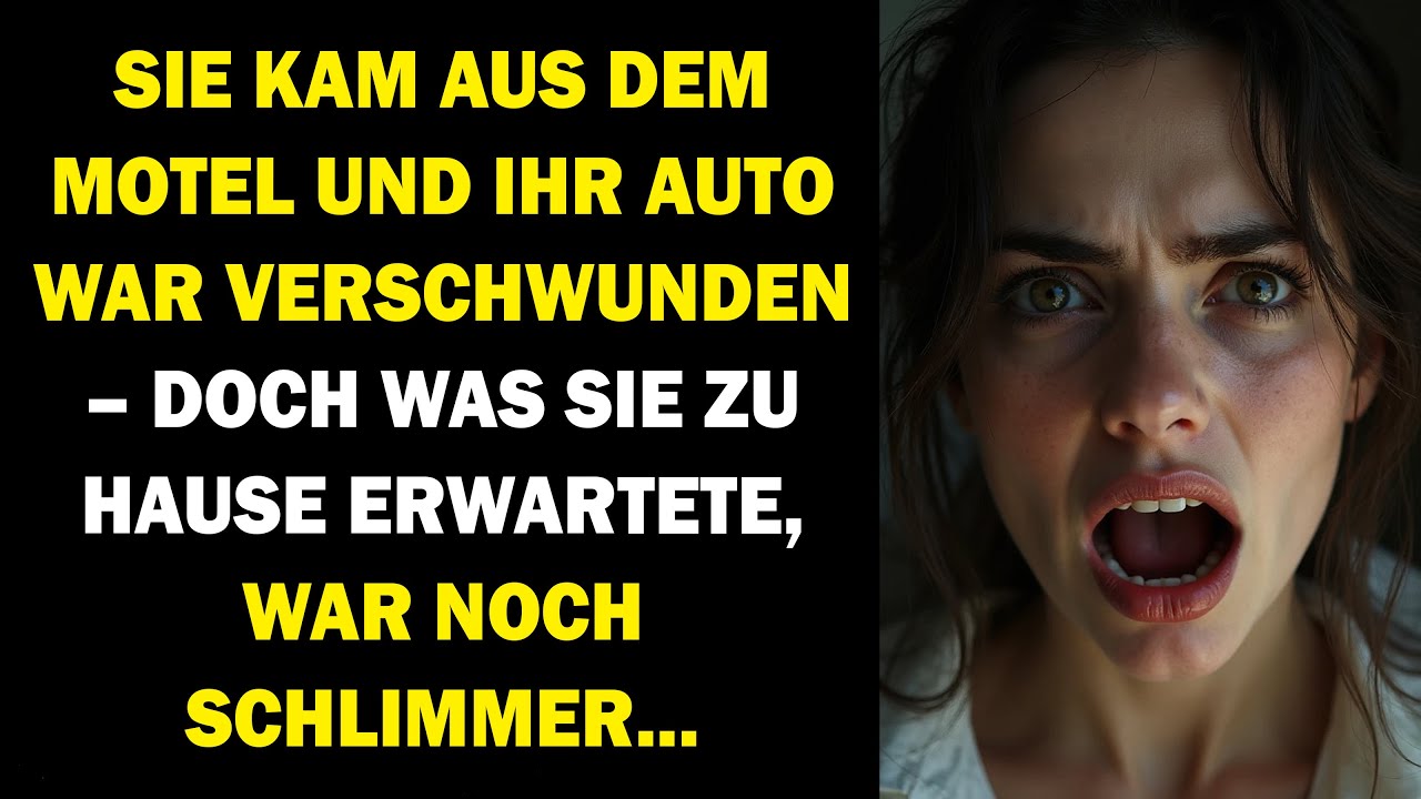 SIE KAM AUS DEM MOTEL UND IHR AUTO WAR WEG – ZU HAUSE ERWARTETE SIE ETWAS NOCH SCHLIMMERES