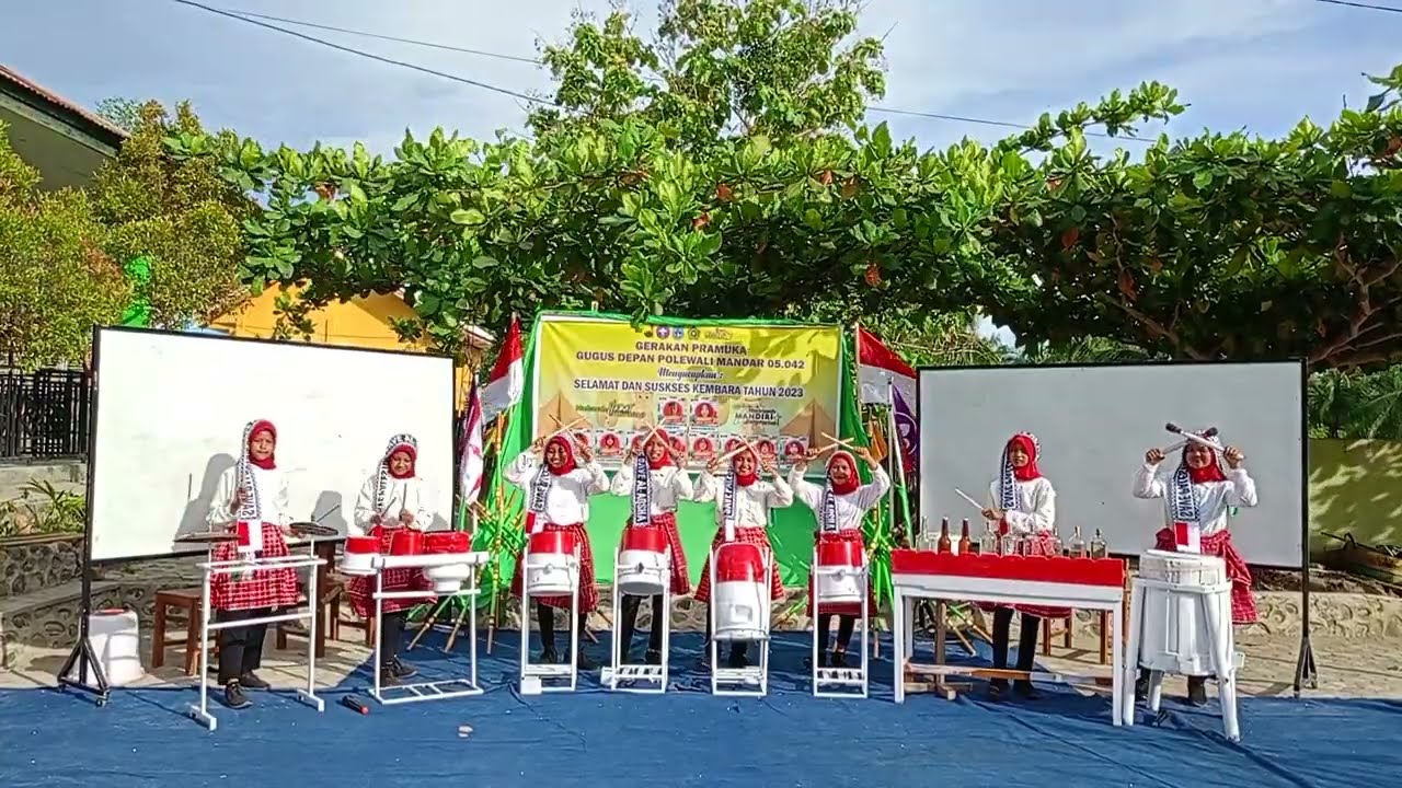 Juara I Konten Perkusi|| Kembara 2023 || Lagu Nasional Maju Tak Gentar