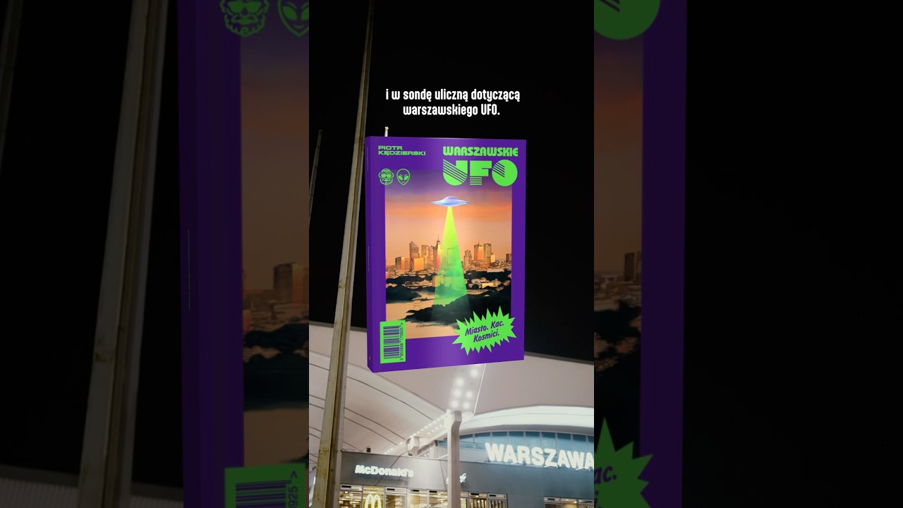 Warszawskie UFO: WYLĄDOWAŁO!
