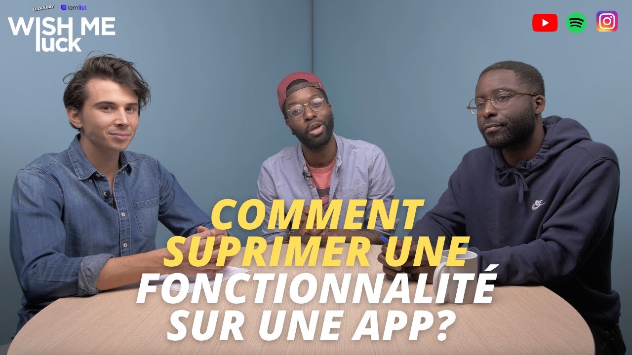 Comment se débarrasser d'une fonctionnalité sur une app ?