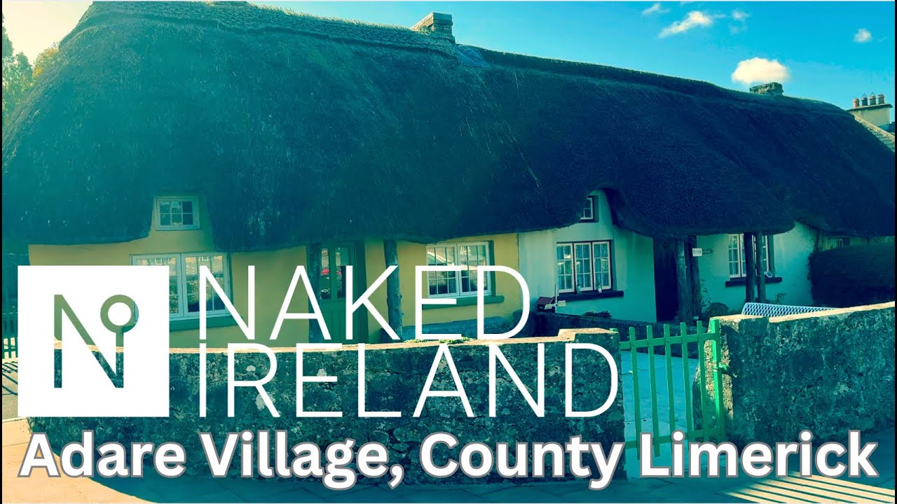 САМАЯ КРАСИВАЯ ДЕРЕВНЯ ИРЛАНДИИ? Прекрасная деревня Адэр в графстве Лимерик просто потрясает, но ...
