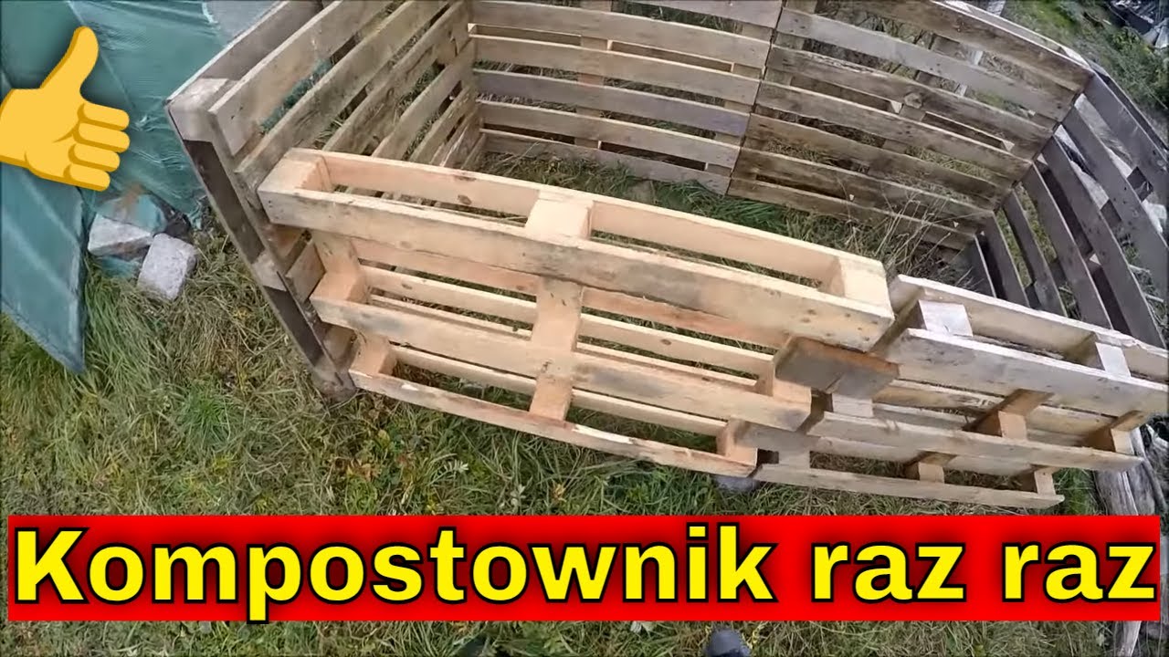 Kompostownik z Palet w pięć minut. Marzenie Każdej Teściowej!