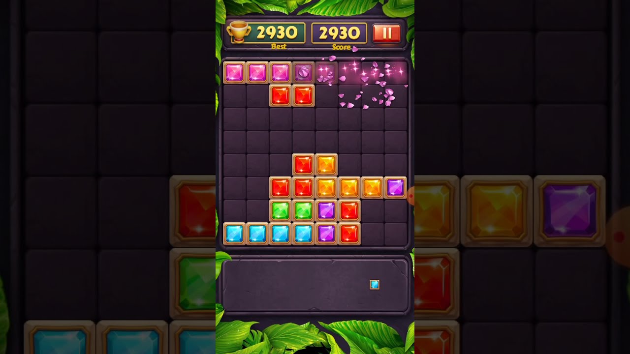 Block Puzzle Jewel Score 6000+++ First Play