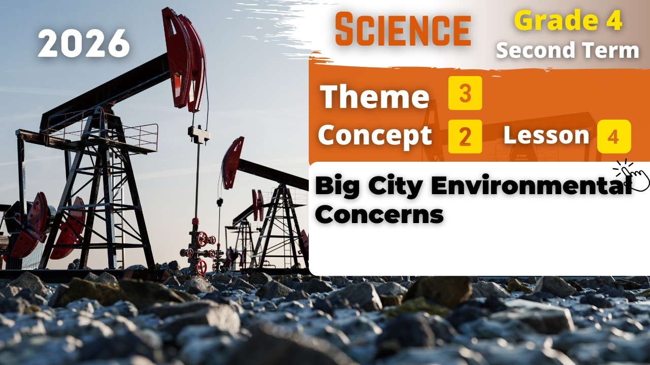 Grade 4 | Big City Environmental Concerns | Theme 3 - Concept 2 - Lesson 4 | Science