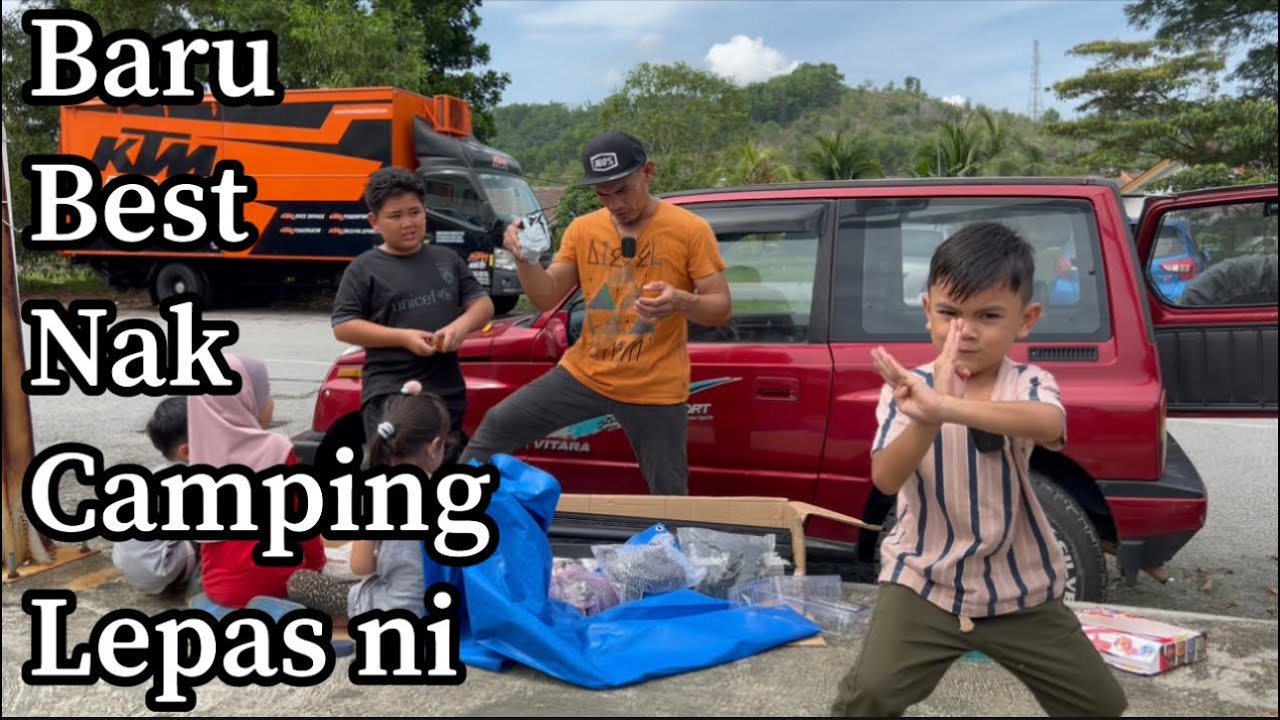 Jom Unboxing!! kami akan camping x lama lagi, sape nak ikut??🙋🏻‍♂️