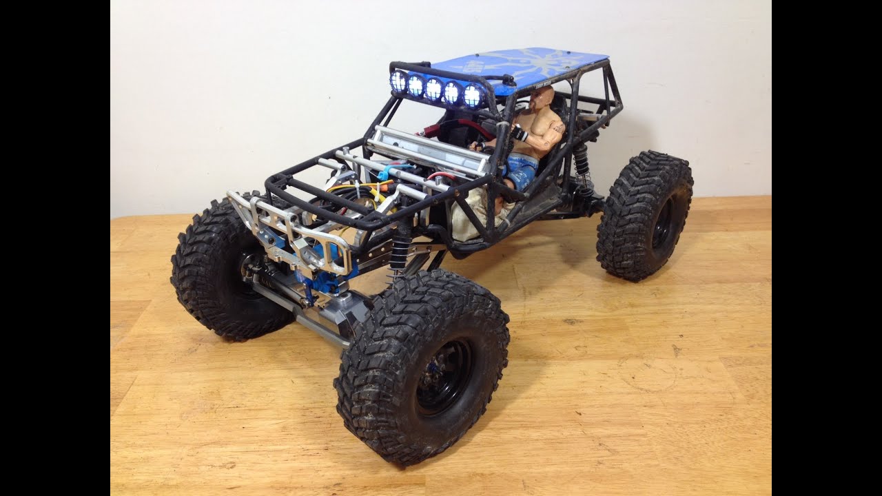 Axial Wraith Super Shafty and Brushless Upgrade