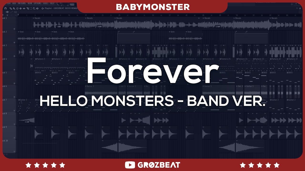 BABYMONSTER - FOREVER (Band Ver.) // LIVE STUDIO VERSION