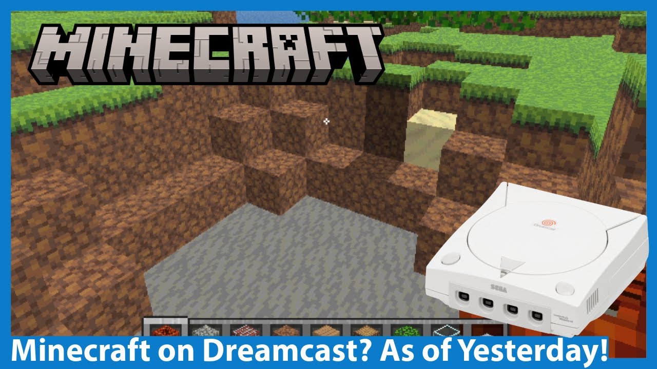 Minecraft on Sega Dreamcast? A New Dreamcast Game for 2024...and its ClassiCube