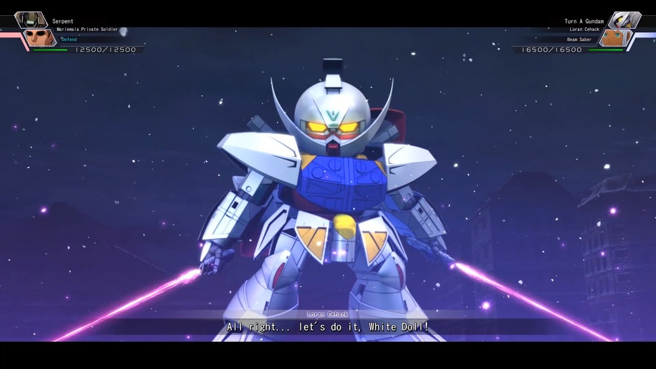 SD Gundam G-Generation Cross Rays - ∀ Gundam All Animations