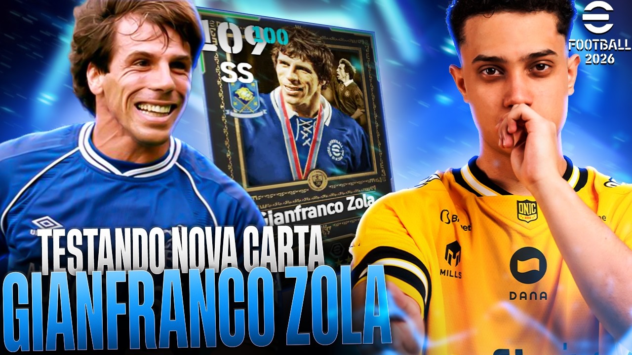 G.ZOLA ÉPICO INÉDITO COM O MELHOR BLITZ CURLER DO Efootball 2026