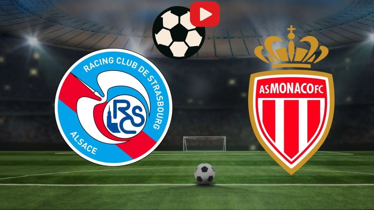 Strasbourg vs Monaco | Ligue 1 2025/26 | eFootball Pes 21 Simulation Gameplay