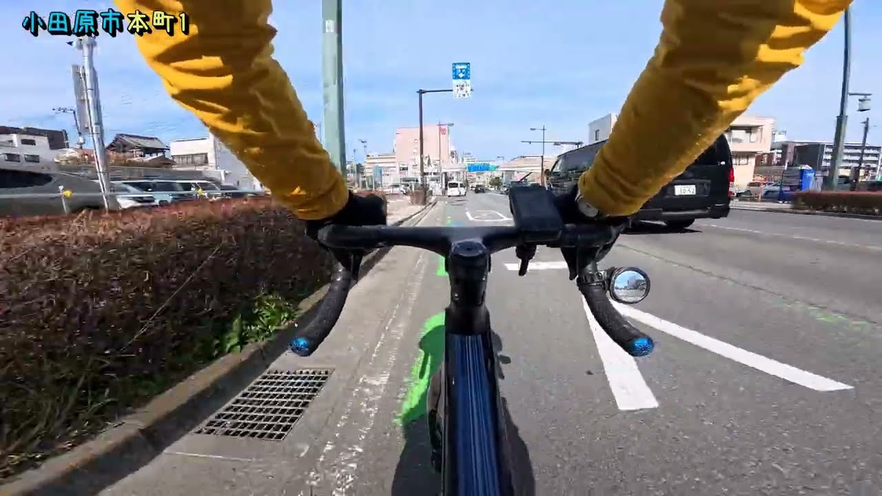 箱根湯本駅から走行・帰路 2月6日（箱根湯本駅前→小田原駅→二宮町、大磯町、平塚市、茅ヶ崎市→茅ヶ崎市柳島）FACTOR OSTRO VAM 1.0
