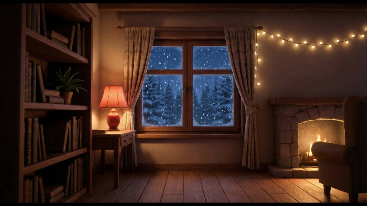 Cozy Winter Ambience & Calm Music for Deep Relaxation