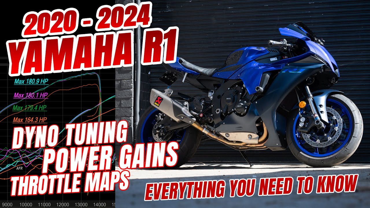 2020-2024 Yamaha R1 - Dyno Tuning, Power gains and Throttle maps
