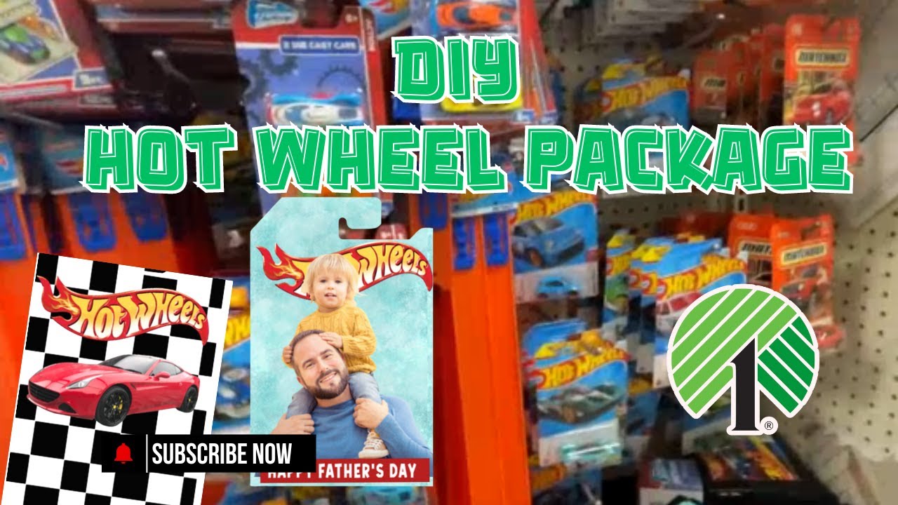 I Spent 10 minutes Creating a Custom Hot Wheels Package and It's ADORABLE!