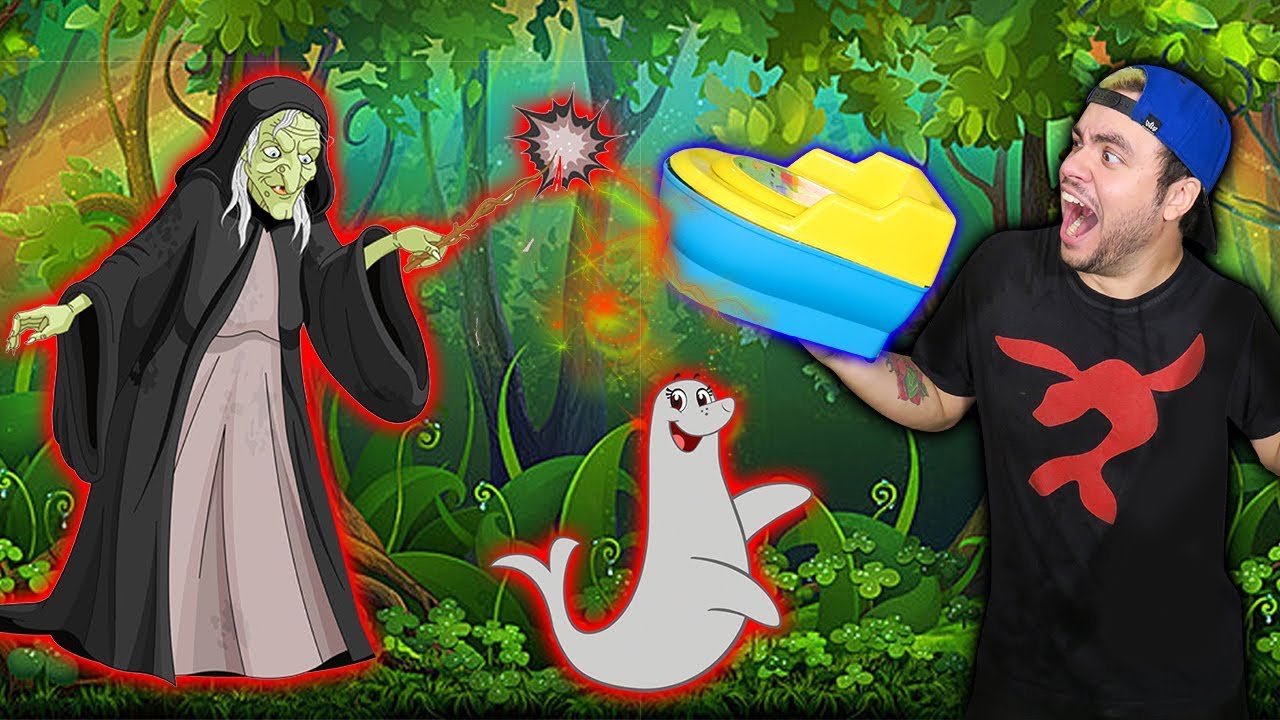 UMA BRUXA TRANSFORMOU A FOCA ICE EM UM PENICO !!! (E AGORA?)