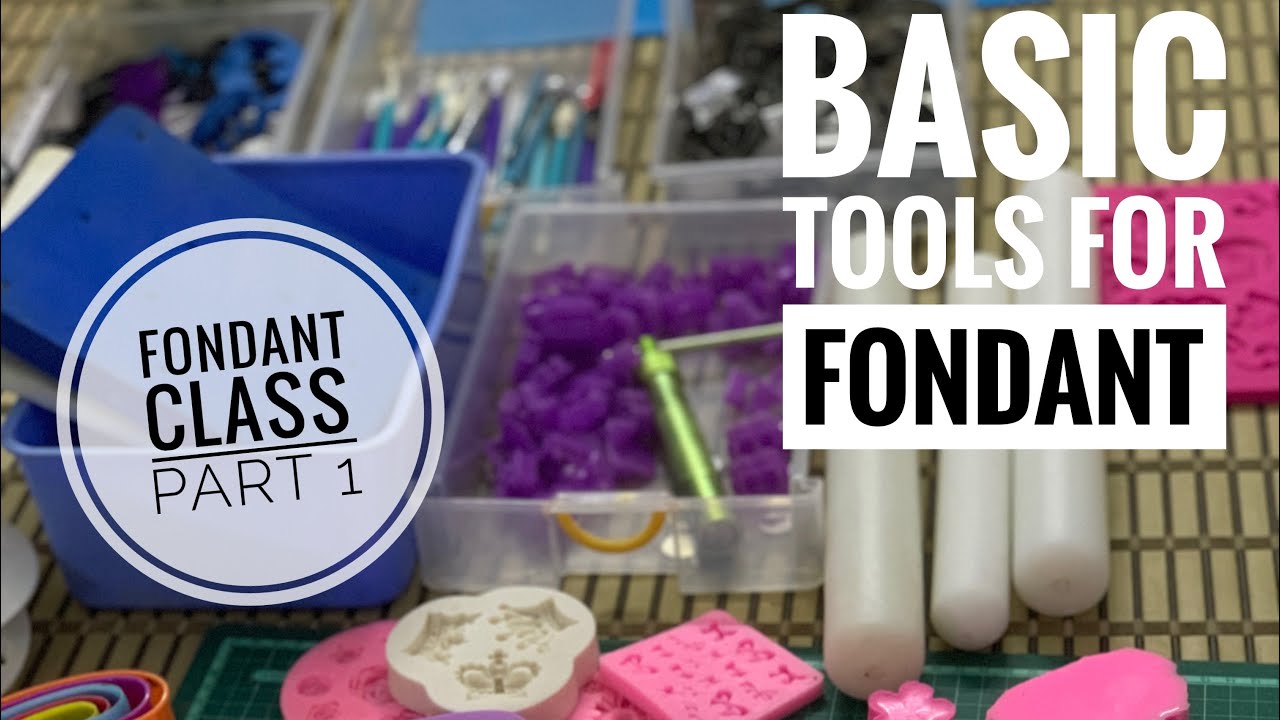 Basic tools for fondant #fondant_tools #fondnttools