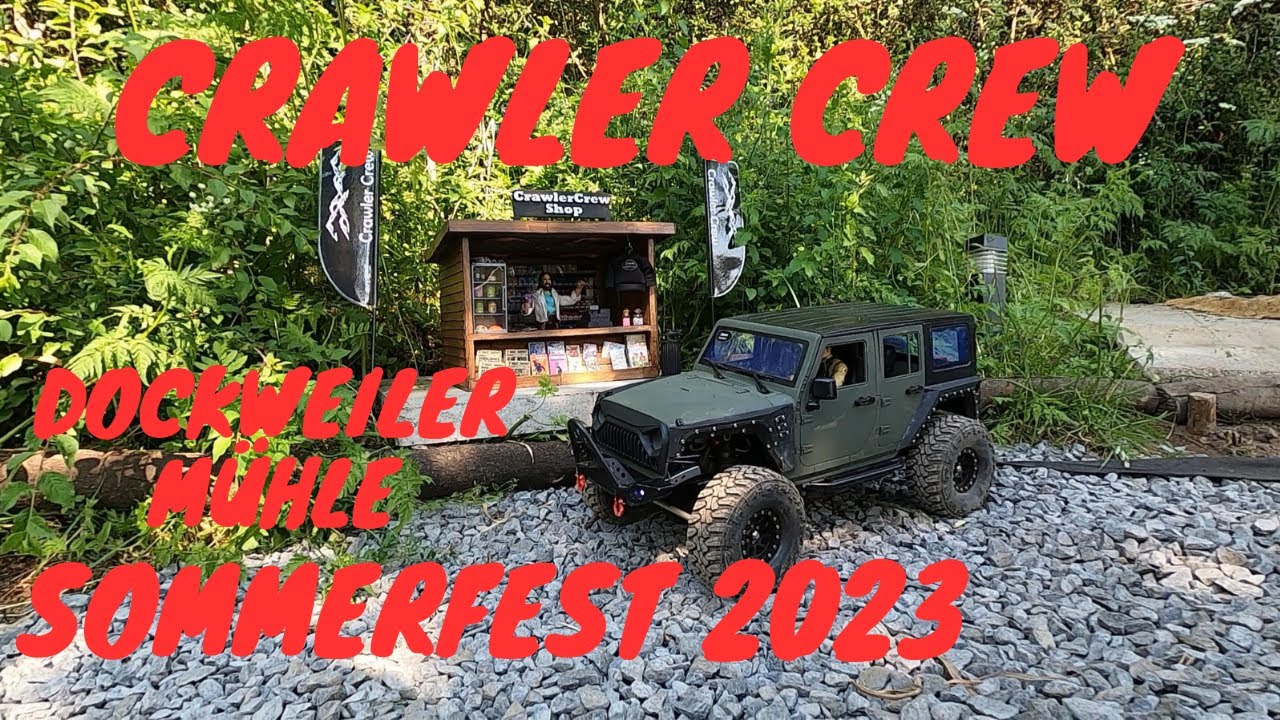 CRAWLER PARK DOCKWEILER M&Uuml;HLE Sommerfest 2023