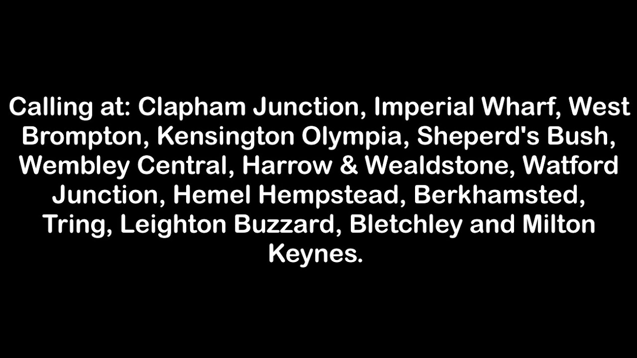 Balham Announcements 15/11/2018
