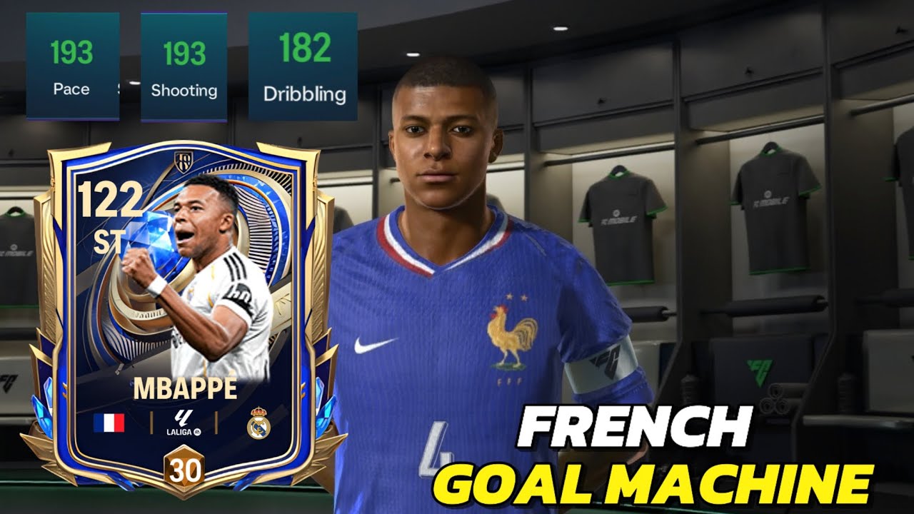  117 MBAPPE Review 💥- Too Fast 🤯 ||  TOTY 26 FC Mobile Player Review 