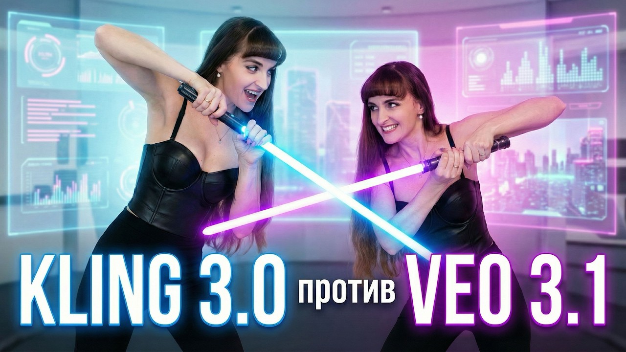 KLING 3.0 уже доступен ❗ Сравним с VEO 3.1 ! Кто кого ❓ Тестируем новинку на платформе «Higgsfield»