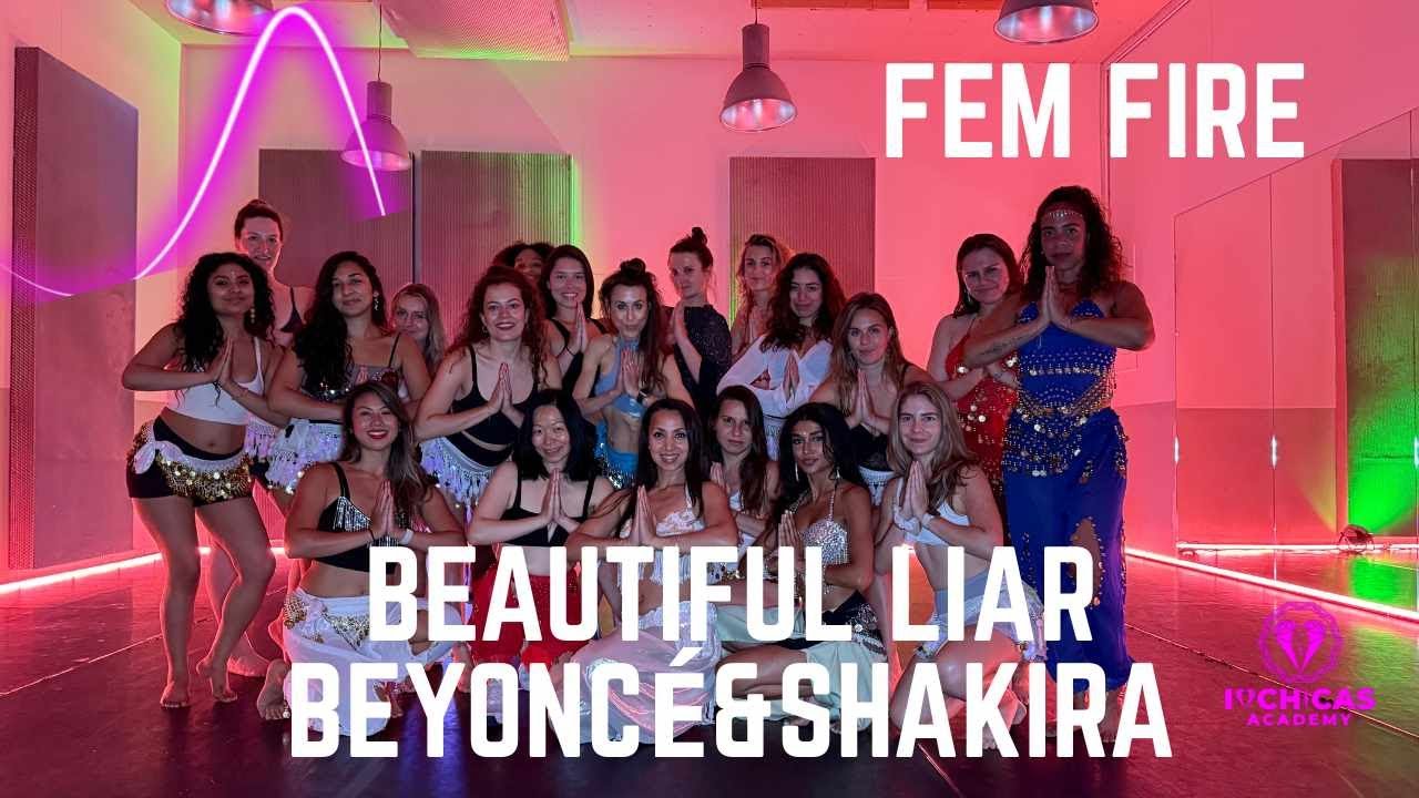 Dance in Heels & Belly Dance Fusion | “Beautiful Liar” Beyoncé x Shakira