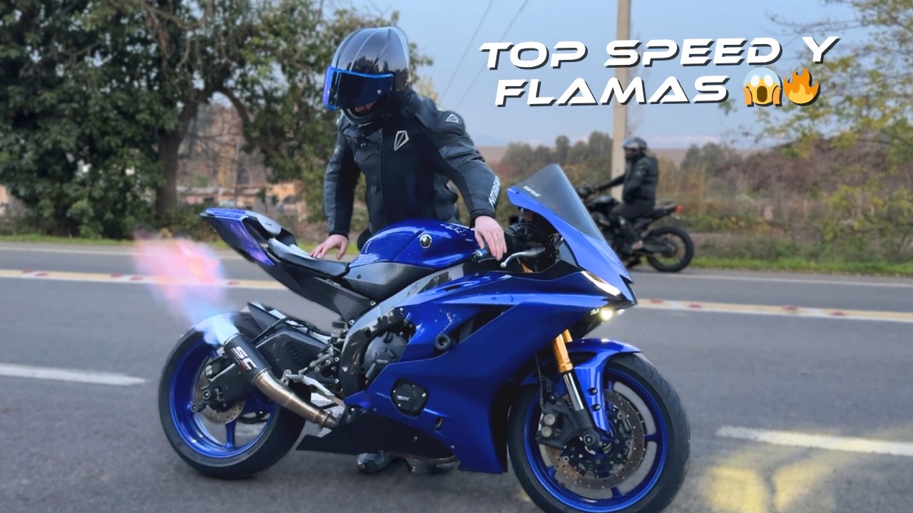 ¡R6 SIN CATALÍTICO! 😈🔥 Tira FLAMAS + TOP SPEED