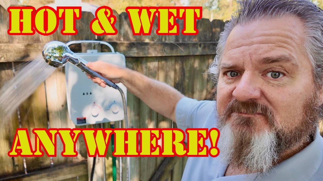 Hot Water on Demand with the  Thermomate Portable Water Heater