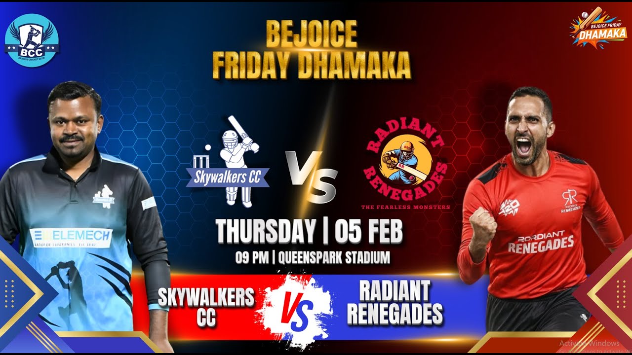 06-Feb-26 Skywalkers CC vs RADIANT RENEGADES