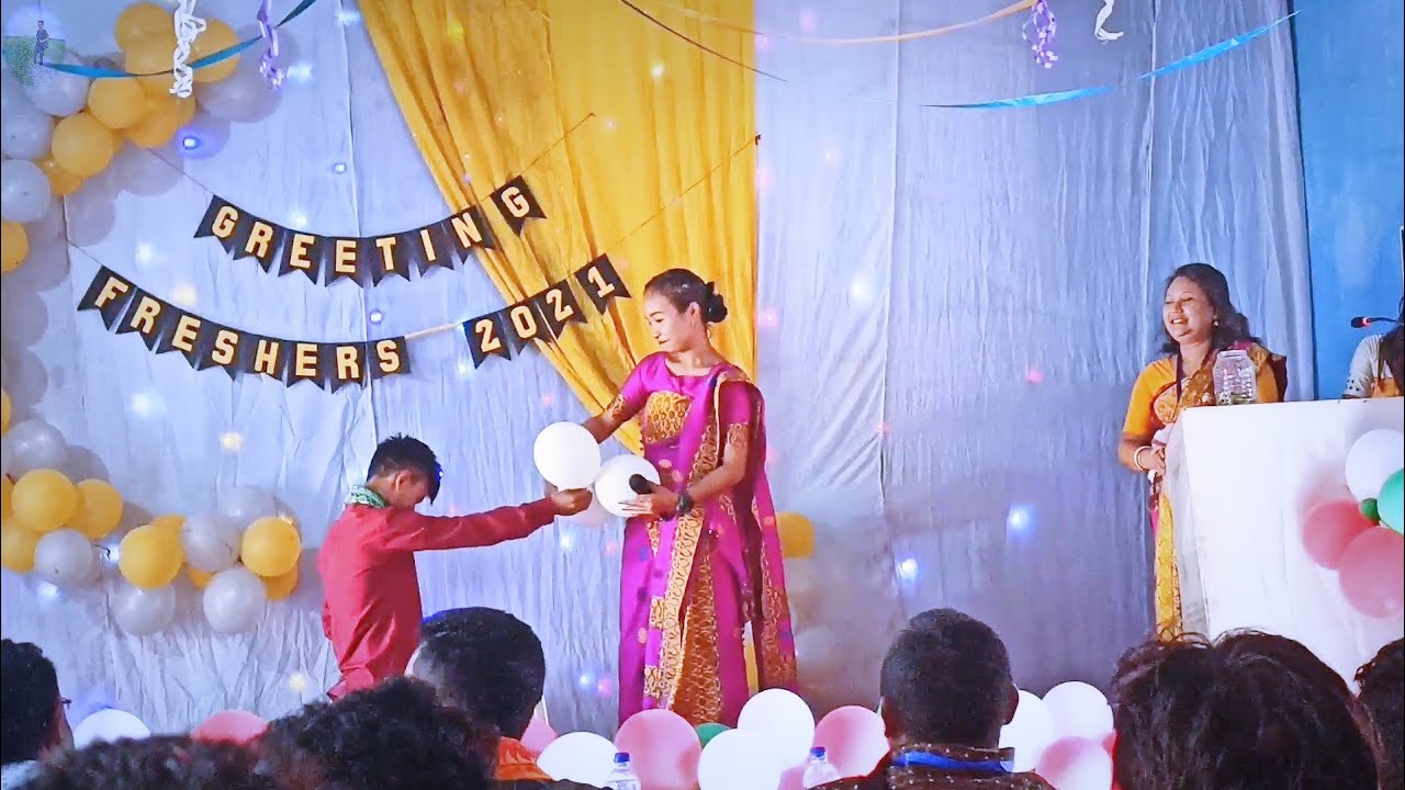Greeting Freshers Ceremony //Rowta Degree College// Rowta.