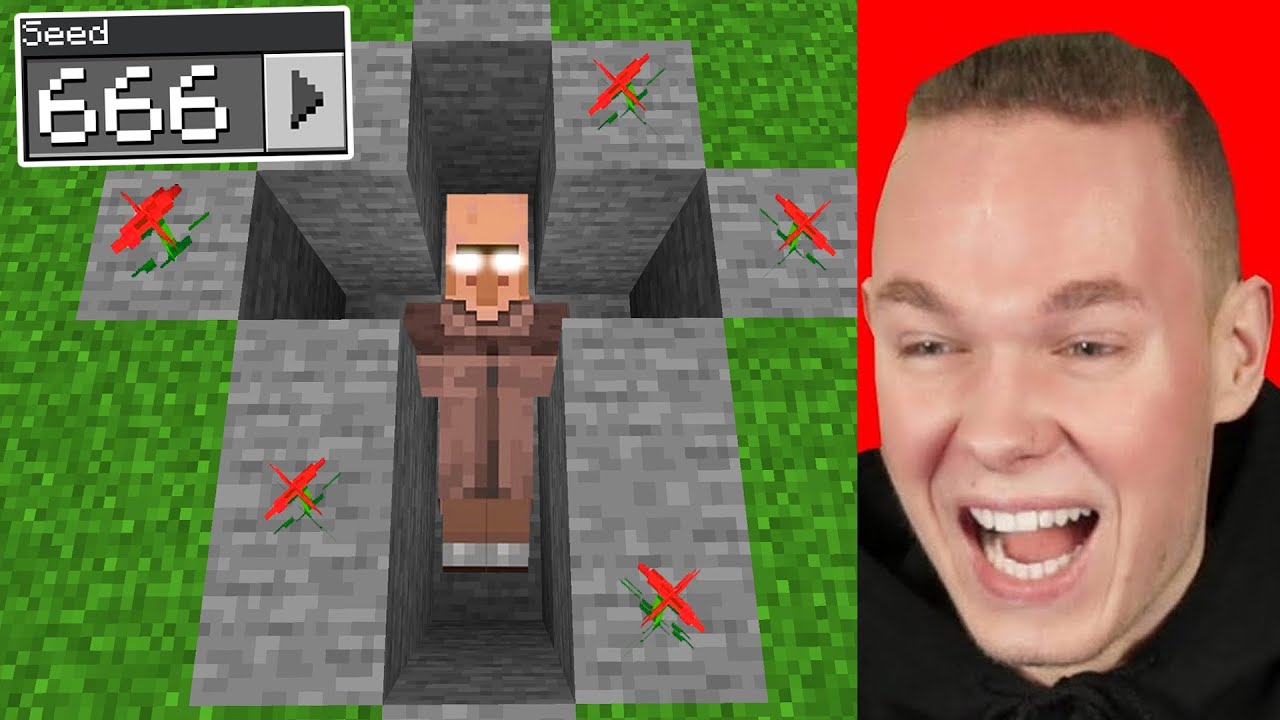 Ich TESTE VERFLUCHTE SEEDS in Minecraft 😈