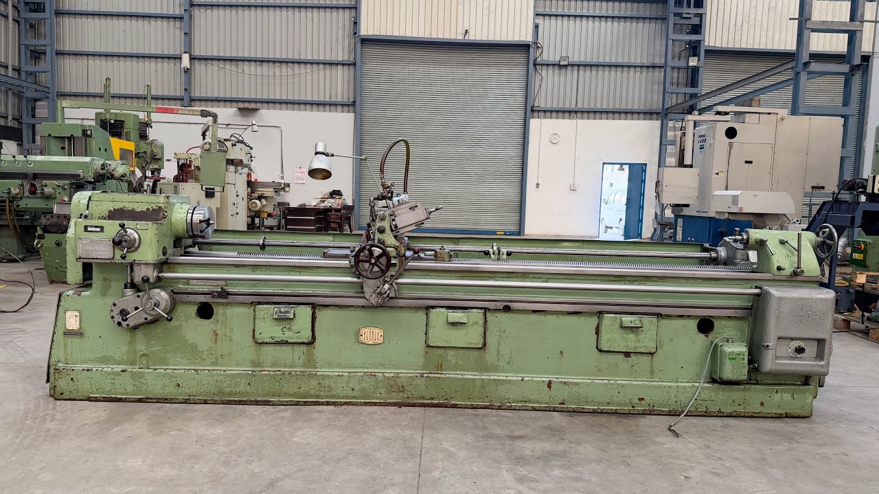WMW (Germany) GFL-400 Thread Milling Machine - 3000 mm Length of Job