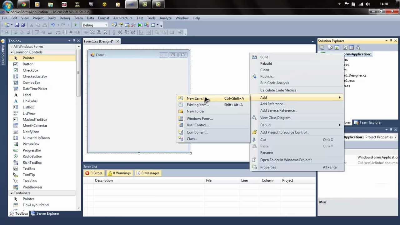 Visual Studio - C# Chamando Outro Form