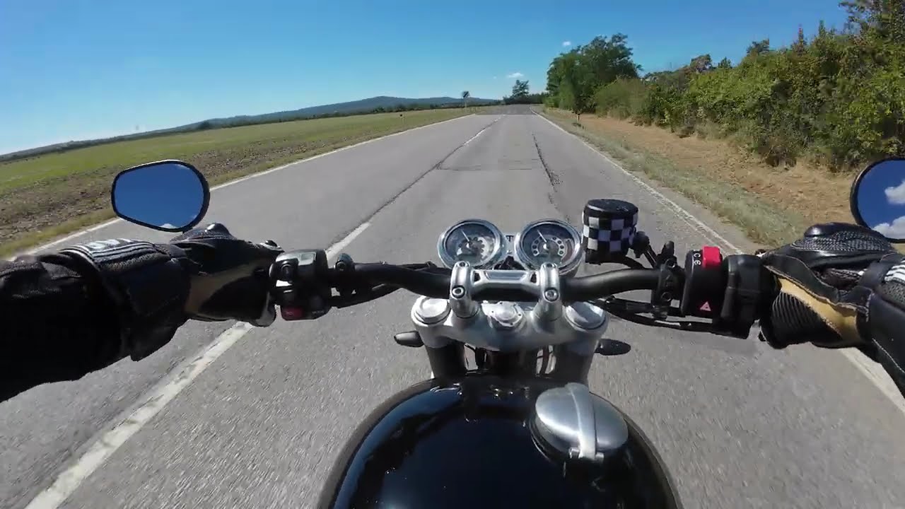 Triumph Speed Twin 1200 | Onboard camera Österreich  [4K]