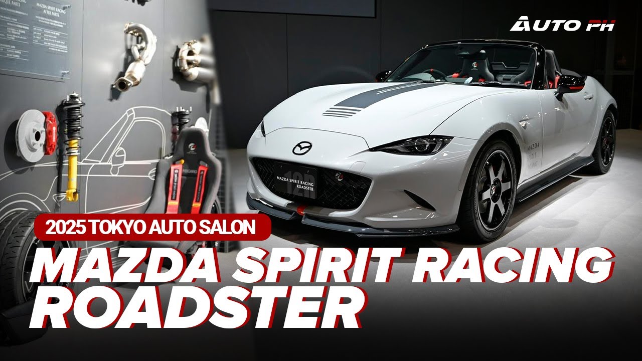 The new MAZDA SPIRIT RACING ROADSTER | Mazda at the 2025 Tokyo Auto Salon