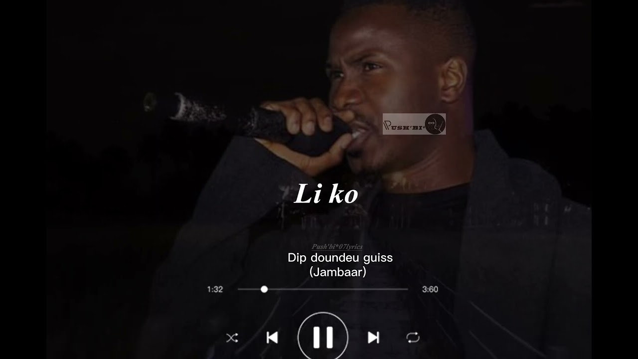 Dip doundou guiss (Jambaar)lyrics07