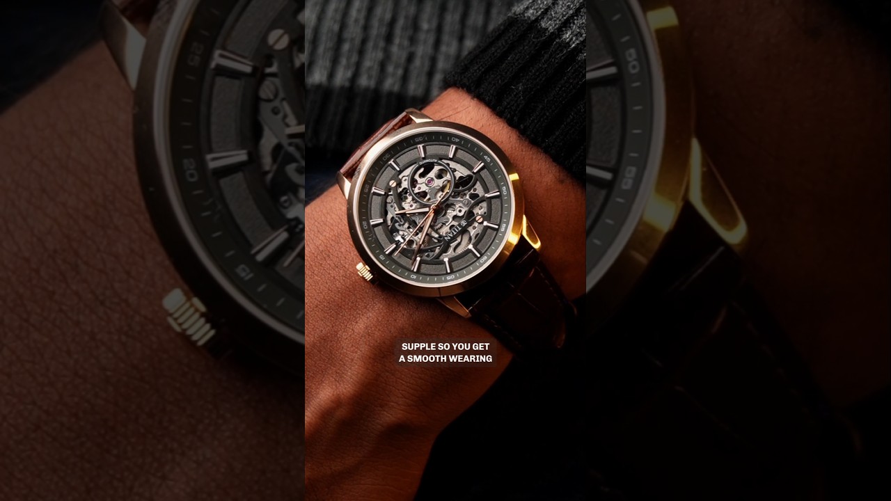 If you like SKELETAL Dial Watches #automaticwatches #titanwatches #shorts