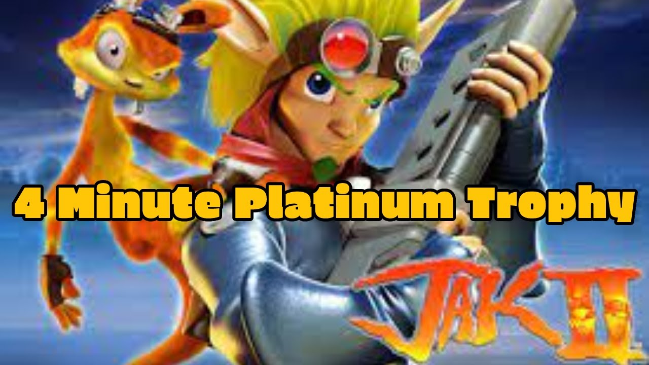 Jak 2 - Easy Platinum in 4 minutes - All Trophies/Achievements