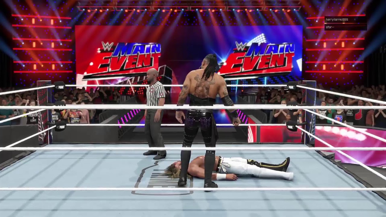 WWE 2k25 Fight Night time